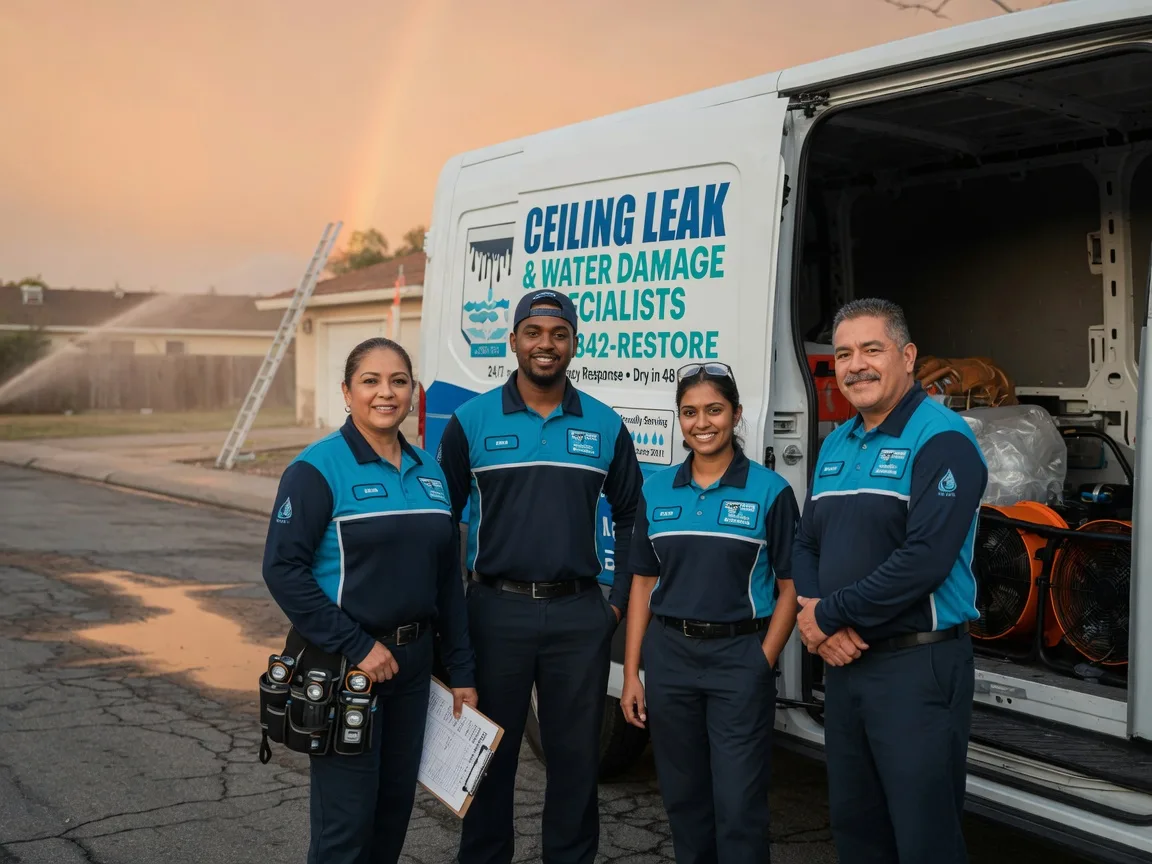 Ceiling Leak Cleanup company in Belmont, VT